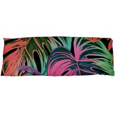 Leaves Tropical Jungle Pattern Body Pillow Case (Dakimakura)