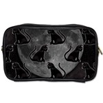 Black Cat Full Moon Toiletries Bag (One Side) Front