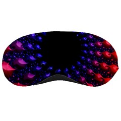 Red Purple 3d Fractals                  Sleeping Mask by LalyLauraFLM