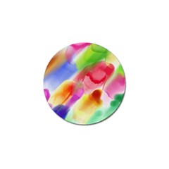 Colorful Watercolors                    Golf Ball Marker by LalyLauraFLM