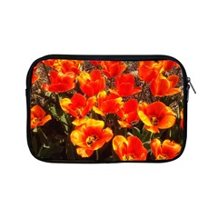 Orange Tulips At The Commons Apple Ipad Mini Zipper Cases by Riverwoman