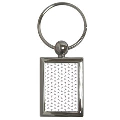 Cycling Motif Design Pattern Key Chain (rectangle) by dflcprintsclothing