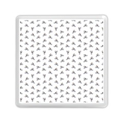 Cycling Motif Design Pattern Memory Card Reader (square) by dflcprintsclothing