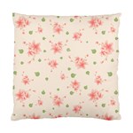 pink flowers pattern spring nature Standard Cushion Case (Two Sides) Back