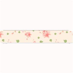 Pink Flowers Pattern Spring Nature Small Bar Mats by TeesDeck