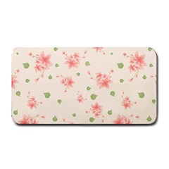 Pink Flowers Pattern Spring Nature Medium Bar Mats by TeesDeck