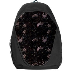 Cats Pattern Backpack Bag by bloomingvinedesign