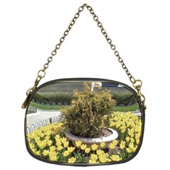 Columbus Commons Yellow Tulips Chain Purse (two Sides) by Riverwoman