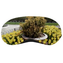 Columbus Commons Yellow Tulips Sleeping Mask by Riverwoman