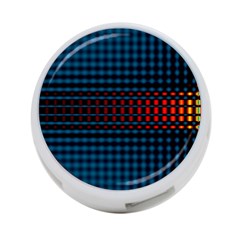 Signal Background Pattern Light Texture 4-port Usb Hub (two Sides) by Sudhe