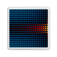 Signal Background Pattern Light Texture Memory Card Reader (square) by Sudhe