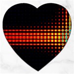 Signal Background Pattern Light Jigsaw Puzzle (Heart) Front