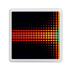 Signal Background Pattern Light Memory Card Reader (square) by Sudhe