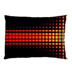 Signal Background Pattern Light Pillow Case (two Sides) by Sudhe