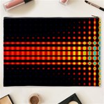 Signal Background Pattern Light Cosmetic Bag (XXXL) Back