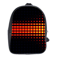 Signal Background Pattern Light School Bag (xl) by Sudhe