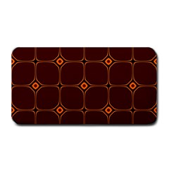 Background Pattern Design Geometric Brown Medium Bar Mats by Sudhe