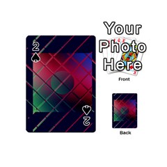 Fractal Artwork Abstract Background Playing Cards 54 Designs (mini) by Sudhe