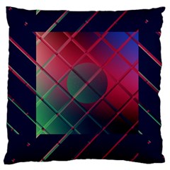 Fractal Artwork Abstract Background Large Cushion Case (Two Sides)