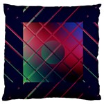 Fractal Artwork Abstract Background Standard Flano Cushion Case (One Side) Front