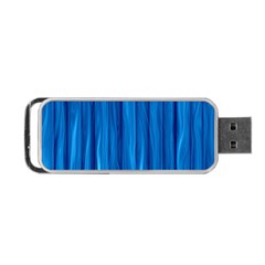 Textured Background Wood Logs Portable Usb Flash (one Side) by Bajindul