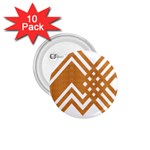 Wood Zigzag Texture 1.75  Buttons (10 pack) Front