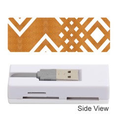 Wood Zigzag Texture Memory Card Reader (stick) by Bajindul