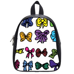 Bows Cartoon Ribbon School Bag (Small)