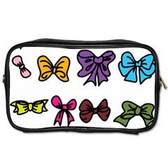 Bows Cartoon Ribbon Toiletries Bag (One Side)