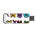 Bows Cartoon Ribbon Portable USB Flash (One Side) Front