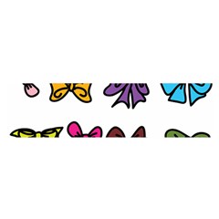 Bows Cartoon Ribbon Satin Scarf (Oblong)