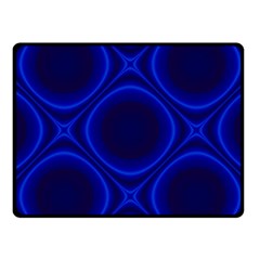 Abstract Background Design Blue Black Fleece Blanket (small) by Sudhe