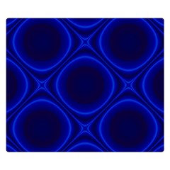 Abstract Background Design Blue Black Double Sided Flano Blanket (small)  by Sudhe