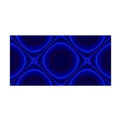 Abstract Background Design Blue Black Yoga Headband