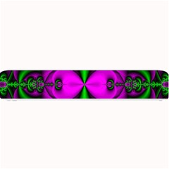 Abstract Artwork Fractal Background Green Purple Small Bar Mats by Sudhe