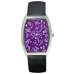 Ross Pattern Square Barrel Style Metal Watch