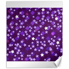 Ross Pattern Square Canvas 8  X 10 