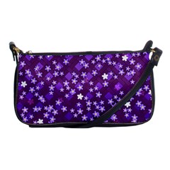 Ross Pattern Square Shoulder Clutch Bag