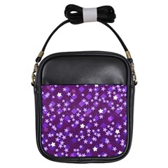 Ross Pattern Square Girls Sling Bag by HermanTelo