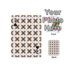 Pattern Orange Playing Cards 54 Designs (mini)