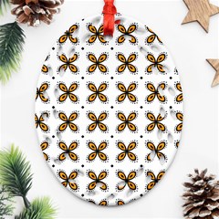 Pattern Orange Ornament (oval Filigree)