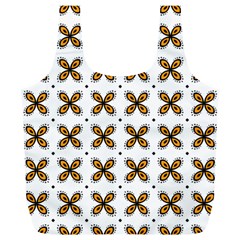 Pattern Orange Full Print Recycle Bag (xl)