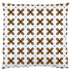 Pattern Orange Standard Flano Cushion Case (two Sides) by HermanTelo