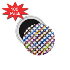 Rings Geometric Circles Random 1 75  Magnets (100 Pack)  by HermanTelo