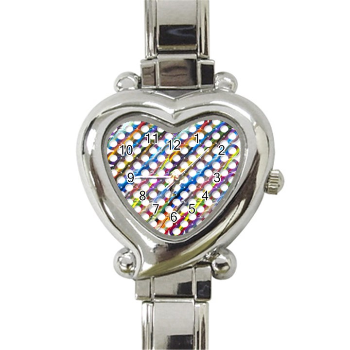 Rings Geometric Circles Random Heart Italian Charm Watch