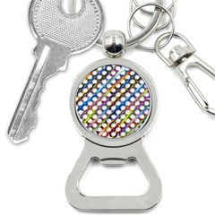 Rings Geometric Circles Random Bottle Opener Key Chain