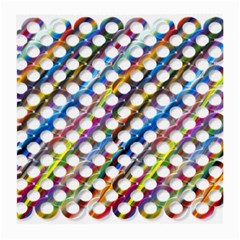 Rings Geometric Circles Random Medium Glasses Cloth (2 Sides)