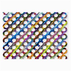 Rings Geometric Circles Random Large Glasses Cloth (2 Sides)