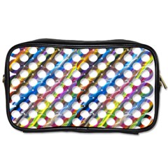 Rings Geometric Circles Random Toiletries Bag (one Side)