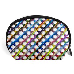 Rings Geometric Circles Random Accessory Pouch (large)